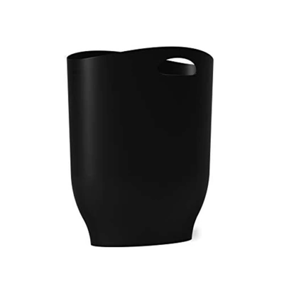 Shop Umbra Harlo, 2.4 Gallon, Black Sleek & Stylish Bathroom Trash Can