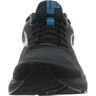 Shop Brooks Revel 5 Mens Fitness Workout Running Shoes In Black