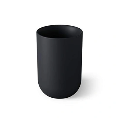 Shop Umbra Junip Bathroom Accessories Tumbler In Black