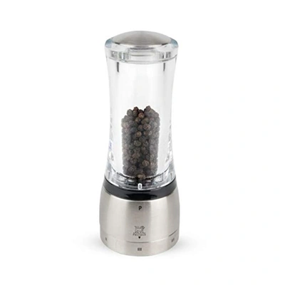 Shop Peugeot Daman Shaftless 6.5 Inch Pepper Mill In Silver