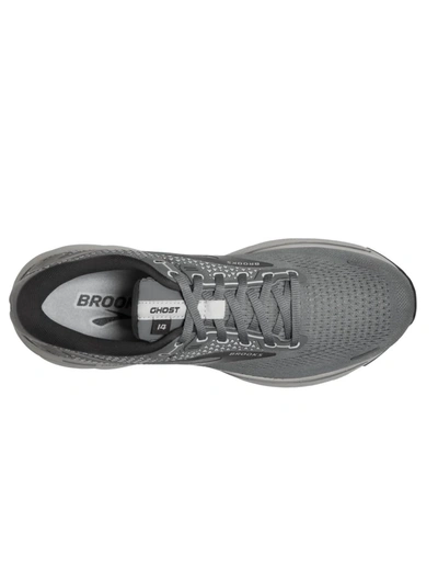 Shop Brooks Men's Ghost 14 Running Shoes - Medium In Grey/alloy/oyster In Multi