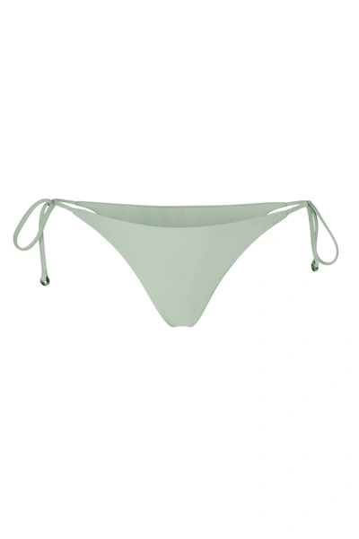 Shop Anemos String Tie Bikini Bottom In Celadon