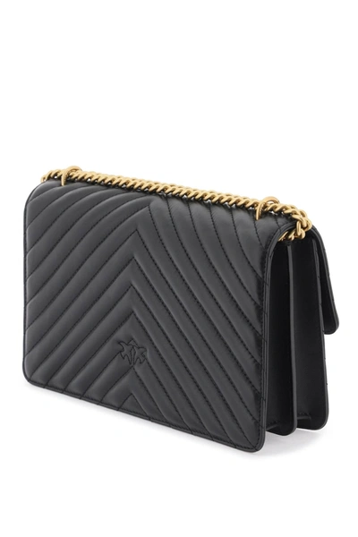 Shop Pinko Chevron Quilted Classic Love Bag One