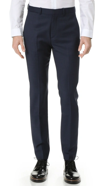 Shop Theory Jake Kirtling Trousers In Eclipse