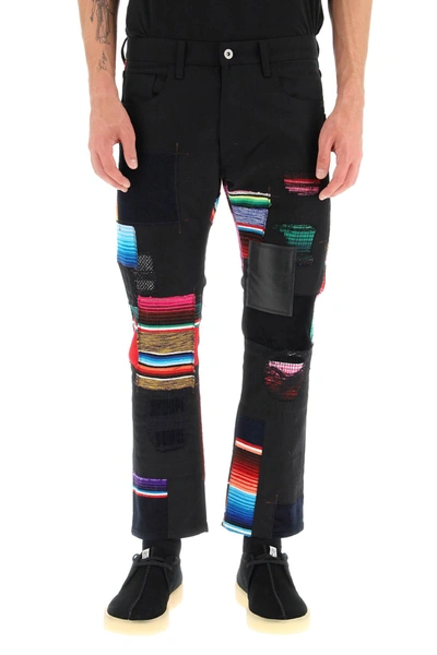 Shop Junya Watanabe Patchwork Pants