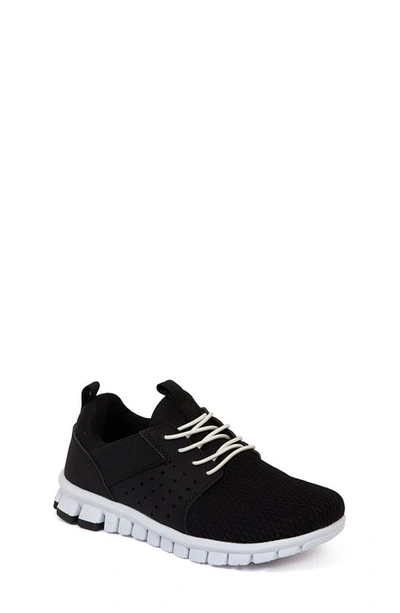 Shop Deer Stags Betts Perforated Sneaker In Black/ White