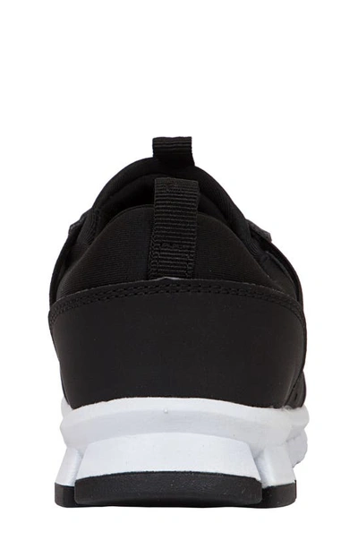 Shop Deer Stags Betts Perforated Sneaker In Black/ White