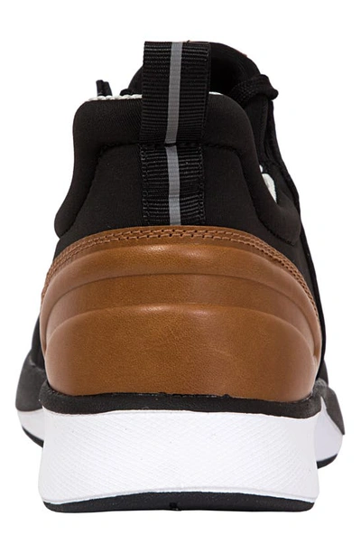 Shop Deer Stags Cranston Water-repellant Sneaker In Black/ Brown