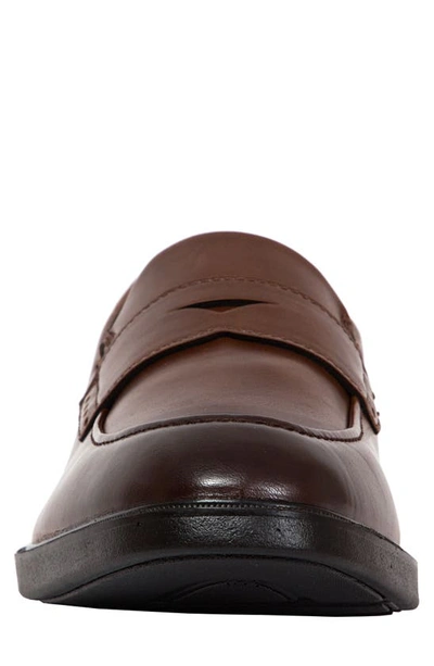 Shop Deer Stags Civic Comfort Penny Loafer In Brown