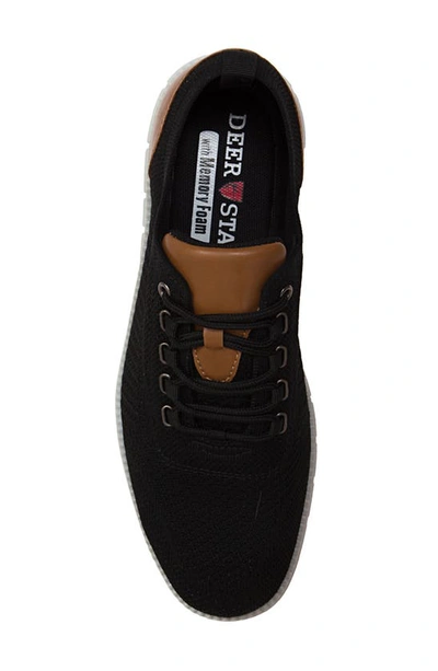 Shop Deer Stags Status Comfort Sneaker In Black/ Brown