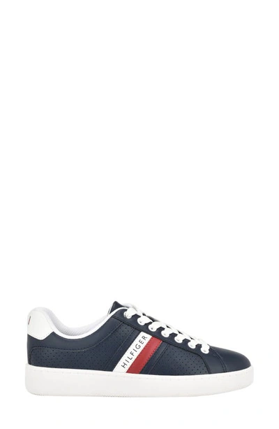 Tommy Hilfiger Women's Jallya Casual Lace Up Sneakers In Navy