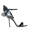 SOPHIA WEBSTER Chiara suede butterfly heeled sandals