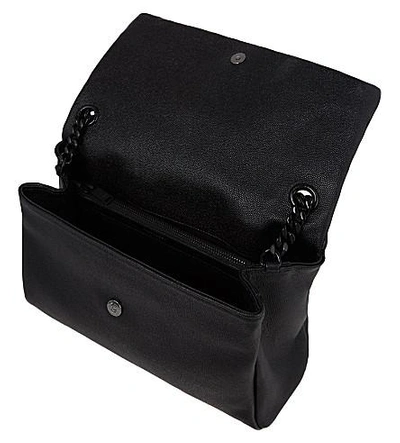 Shop Saint Laurent Monogram West Hollywood Shoulder Bag In Black
