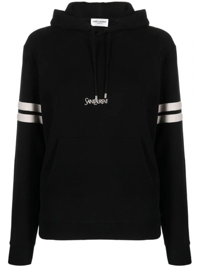 Shop Saint Laurent Sweatshirt Clothing In Black