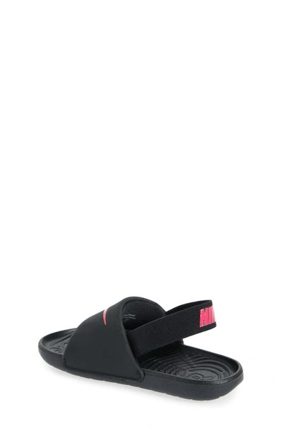Shop Nike Kawa Slingback Sandal In 008 Black/vvdpnk
