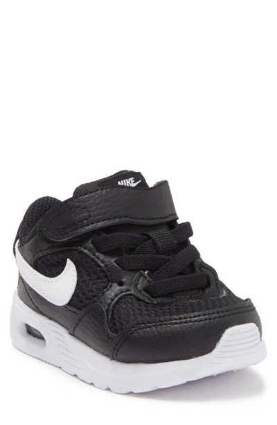 Shop Nike Kids' Air Max Sc Sneaker In Black/ White