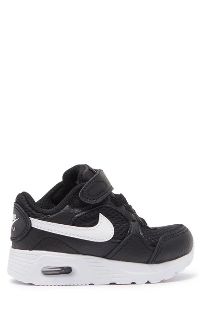 Shop Nike Kids' Air Max Sc Sneaker In Black/ White