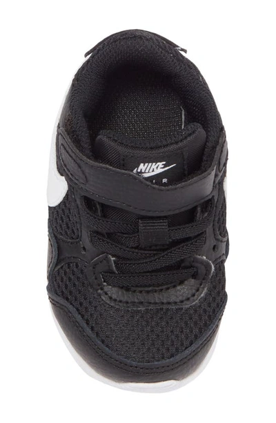 Shop Nike Kids' Air Max Sc Sneaker In Black/ White