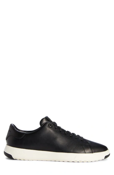Shop Cole Haan Grandpro Low Top Sneaker In Black/ British Tan