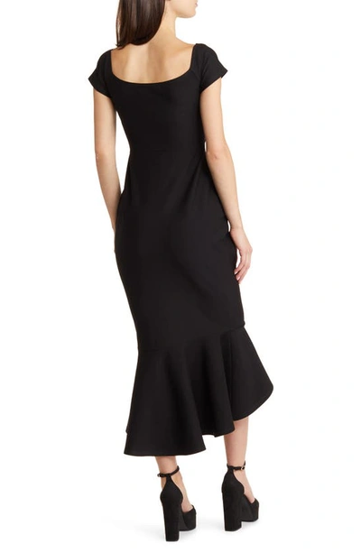 Shop Lulus How Much I Care Off The Shoulder Dress In Black