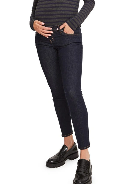 Shop Hatch The Slim Maternity Jeans In Rinse