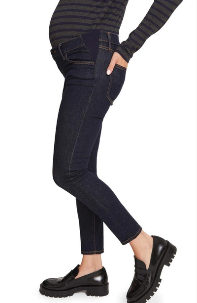 Hatch The Slim Maternity Jeans In Rinse