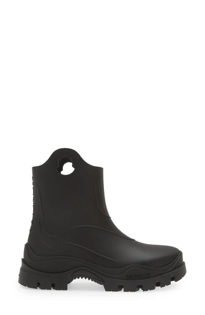 Shop Moncler Misty Waterproof Rain Boot In Black