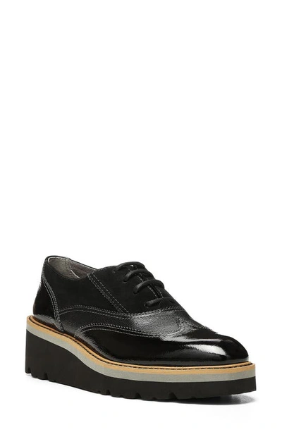 Shop Donald Pliner Platform Oxford In Black