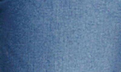 Hint Of Blu Patch Pocket Flare Jeans In Atlantic Blue