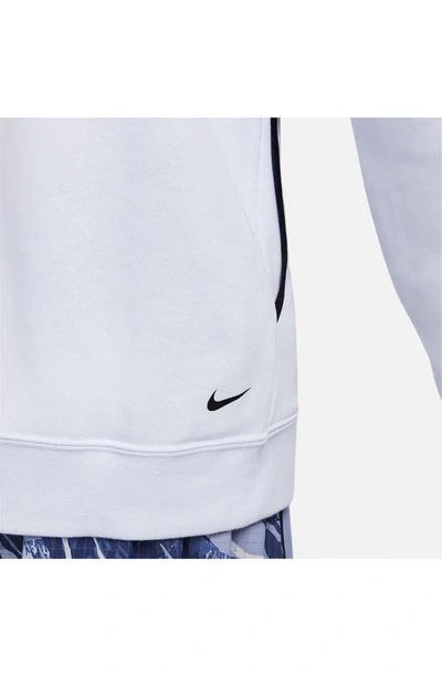 Shop Nike Dri-fit Trail Running Hoodie In Football Grey/ Black/ Black
