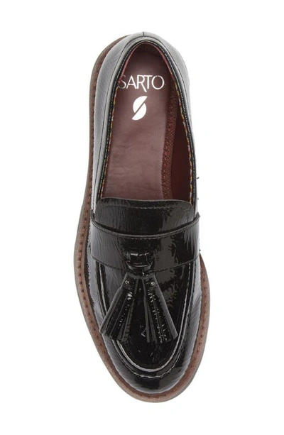 Shop Sarto By Franco Sarto Balinna Platform Tassel Loafer In Black