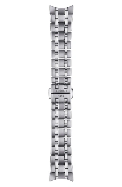 Shop Tissot Chemin Des Tourelles Powermatic 80 Bracelet Watch, 34mm In Grey