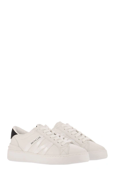Shop Moncler Sneaker Monaco In White