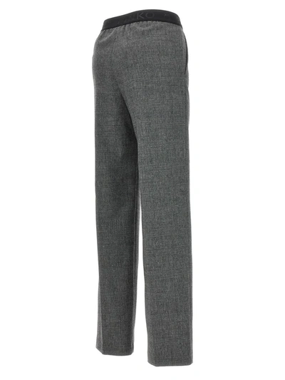Shop Pinko 'palma' Pants In Gray