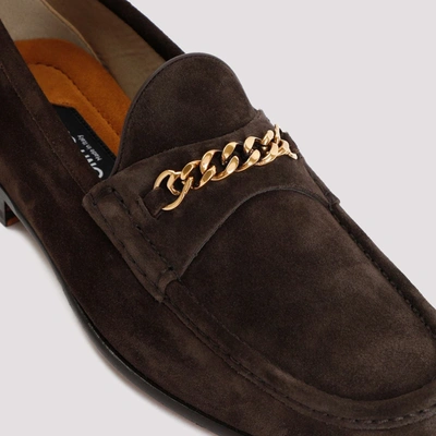 Shop Tom Ford Suede Loafers Shoes In Brown