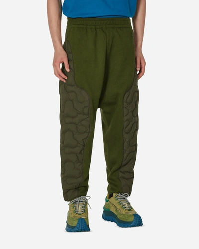 Shop Moncler Genius Salehe Bembury Padded Pants In Green