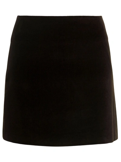Shop Low Classic A-line Mini Skirt In Brown