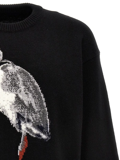 Shop Heron Preston 'heron Bird' Sweater In Black