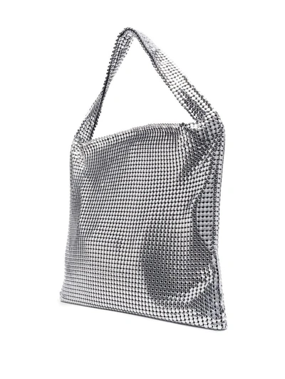 Shop Paco Rabanne Rabanne Totes In P Silver