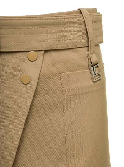 Shop Low Classic Pocket Mini Skirt In Beige