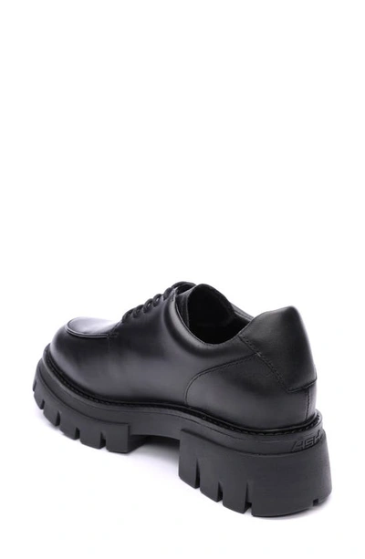 Shop Ash Lab Lug Platform Derby In Black