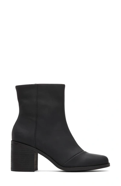Shop Toms Evelyn Boot In Black Night