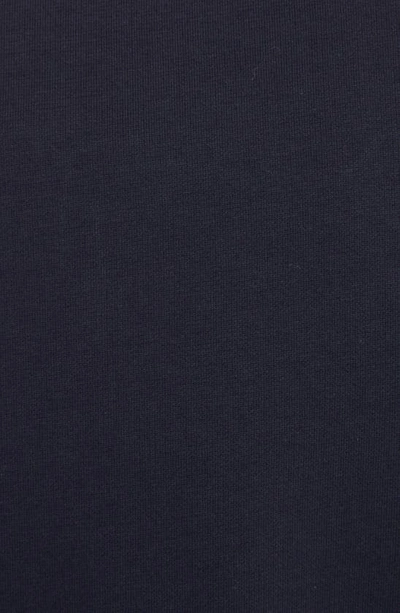 Moncler Quilted Down & Knit Cardigan In Blue Navy