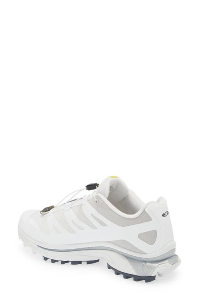 Shop Salomon Xt-4 Og Sneaker In White/ Ebony/ Lunar Rock