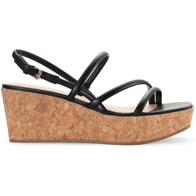 Sun + Stone Bella Womens Ankle Strap Strappy Wedge Sandals In Multi
