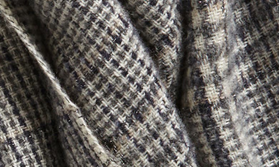 Shop Brunello Cucinelli Check Cashmere & Wool Blend Scarf In Cla21 Panama Grigio Beige