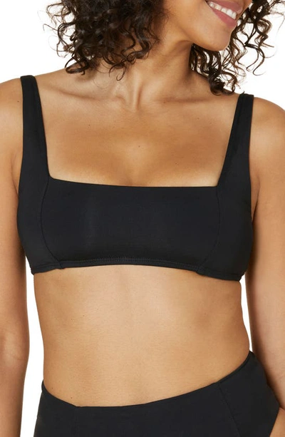 Shop Andie Havana Bikini Top In Black