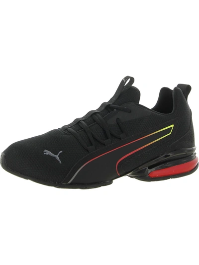 Shop Puma Axelion Nxt Fade Mens Fitness Gym Athletic And Training Shoes In Black
