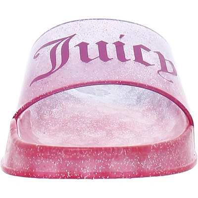 Shop Juicy Couture Bex Womens Slip On Pool Slide Sandals In Pink