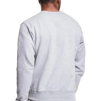 Shop Champion Mens Logo Loungewear Crewneck Sweatshirt In Grey